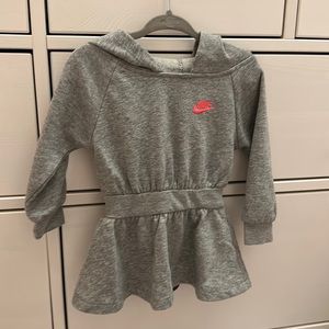 Nike hooded sweater dress with matching bloomers